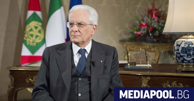 Италианският президент Серджо Матарела Италианският президент Серджо Матарела ще проведе