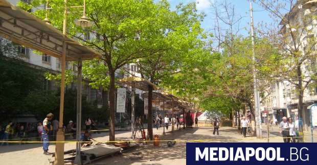 Мащабни ремонти на ключови места в центъра на София и