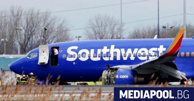 Жена загина на борда на самолет кацнал аварийно във Филаделфия