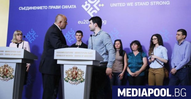 Борисов се срещна с Желяз Андреев в Министерския съвет сн