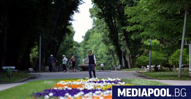 Западния парк в София След като обнови НДК за европредседателството