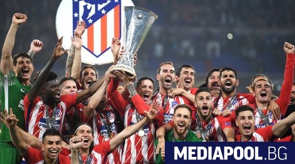 Снимка Sportal bg Атлетико Мадрид триумфира за трети път във втория