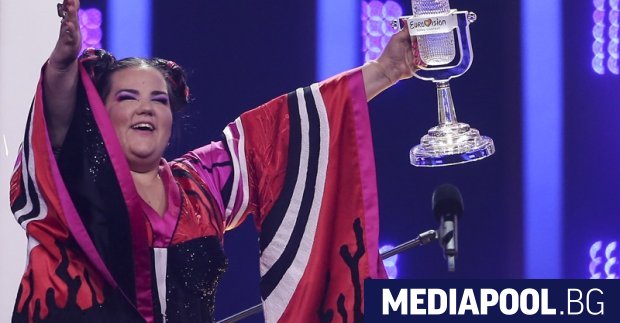 Израелката Нета триумфира на Евровизия 2018, сн. ЕПА/БГНЕС Израелската певица
