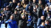 Сблъсъци преди мача "Левски" - ЦСКА, полицаи са ранени