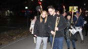 Факелно шествие в Благоевград срещу насилието над жени