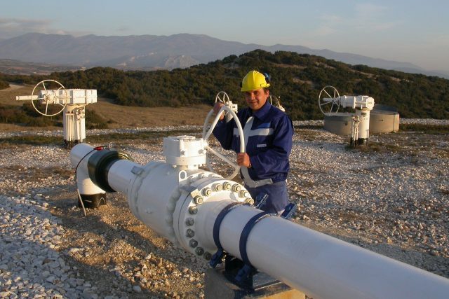 газ тръба