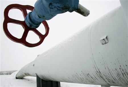 газ, тръби