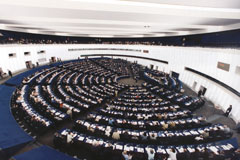 Европейски парламент в Страсбург