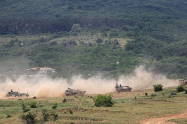 Танкове, военно учение