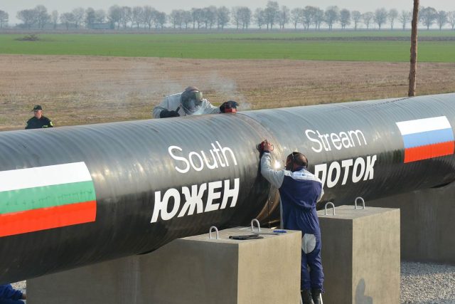 южен поток, трасе, тръба