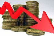дефицит спад тренд монети пари