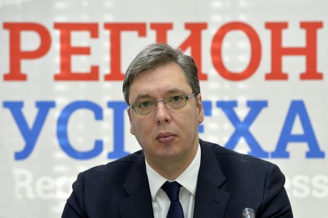 сръбският министър-председател Александър Вучич