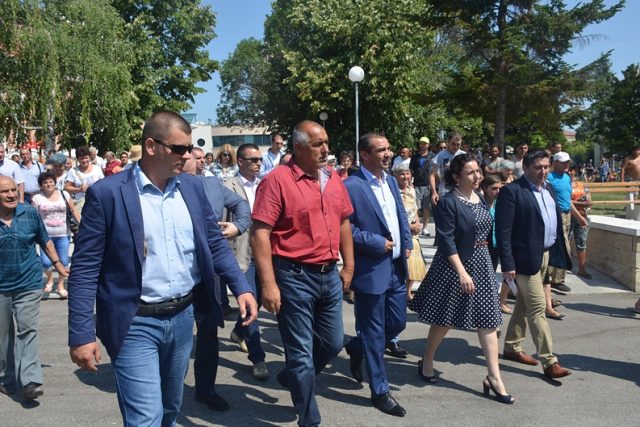 Бойко Борисов, Десислава Танева в Луковит