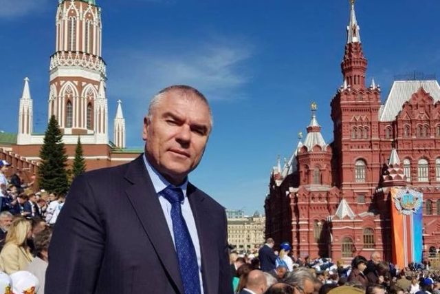 Веселин Марешки в Москва Червен площад