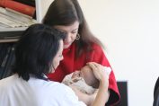 Донка Узунова, Шейново, мобилни акушерки