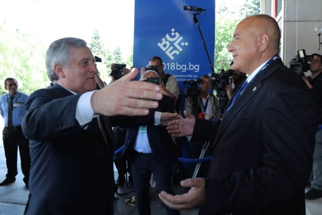 Бойко Борисов Антонио Таяни