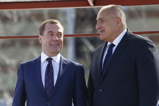 Бойко Борисов и Дмитрий Медведев