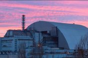 Чернобил новия безопасен саркофаг четвърти реактор на Чернобилската АЕЦ