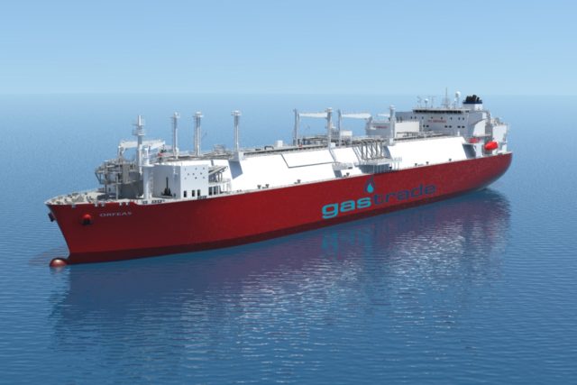 Газтрейд LNG терминал танкер втечнен газ