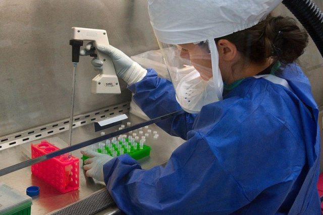 коронавирус микробиология изследване лаборатория