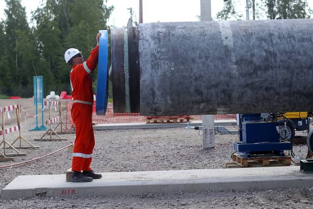 Северен поток 2 газопровод тръба