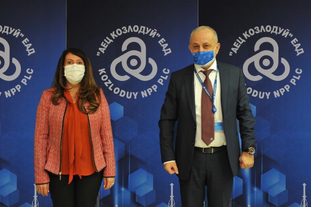 Херо Мустафа в АЕЦ Козлодуй