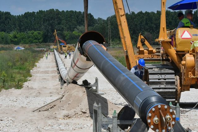 газова връзка Гърция пресичане Марица