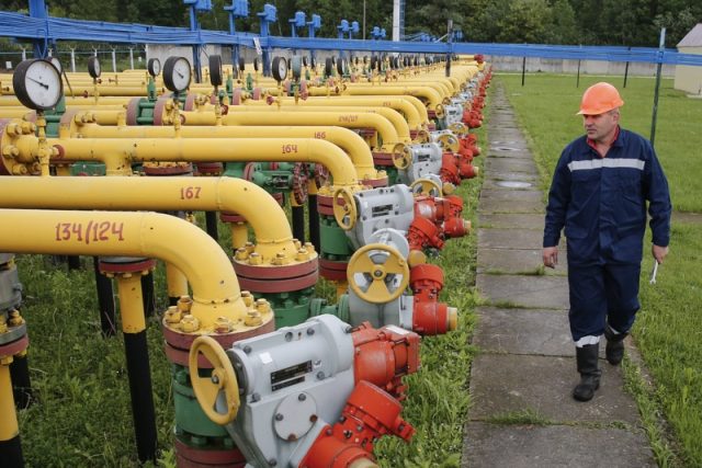 газохранилище кранче тръби