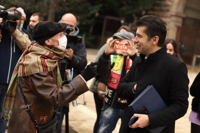 Кирил Петков с гражданка