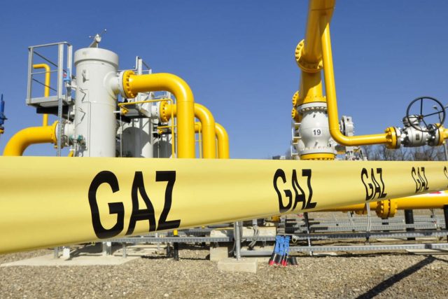 природен газ кранче тръба газопровод
