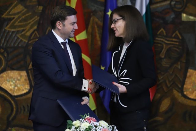 Теодора Генчовска, Буяр Османи, двустранен протокол
