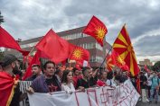 протести Северна Македония Скопие