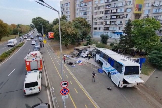 Бургас автобус катастрофа