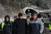 протест на служители на АПИ, тунел Витиня