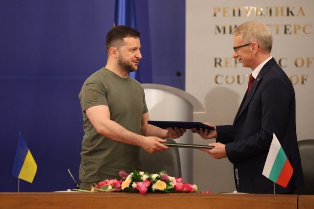 Николай Денков, Володимир Зеленски