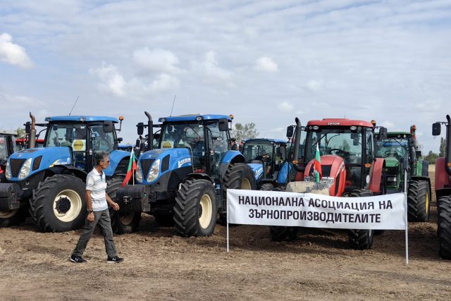 протест на зърнопроизводители