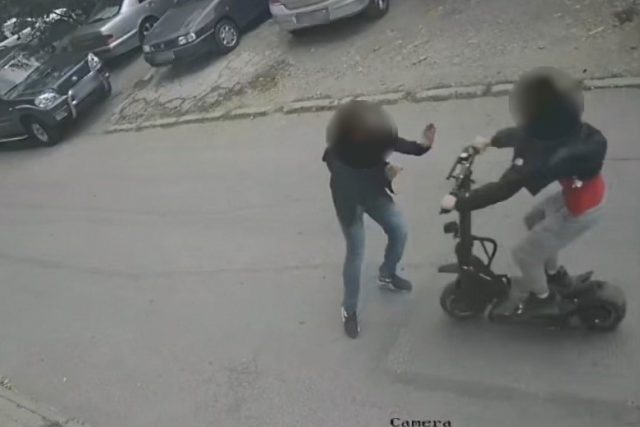 тротинетка, полицаи, полицай
