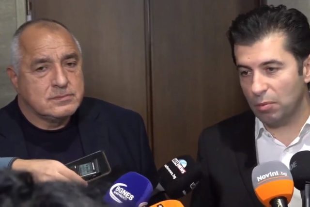Бойко Борисов и Кирил Петков