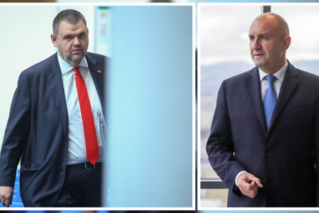 Румен Радев Делян Пеевски