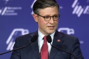 републиканският председател на Камарата на представителите на САЩ Майк Джонсън