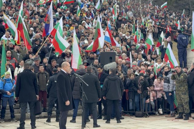 Румен Радев, Шипка, 3 март 2024