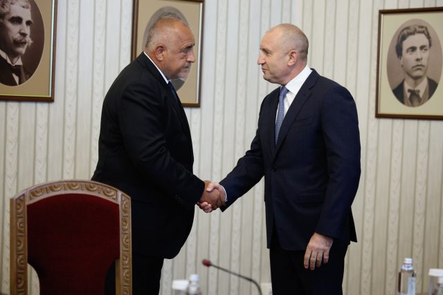 Бойко Борисов Румен Радев