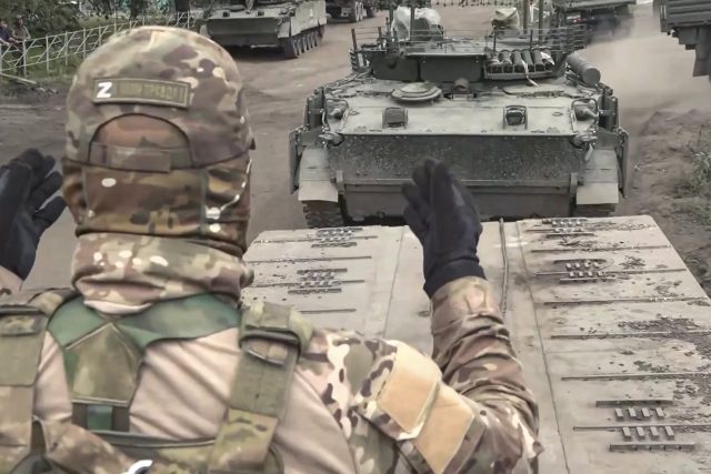 руски войници Курск