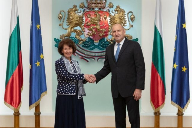 Гордана Силяновска, Румен Радев