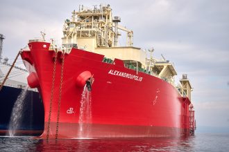 танкер втечнен газ терминал Александруполис
