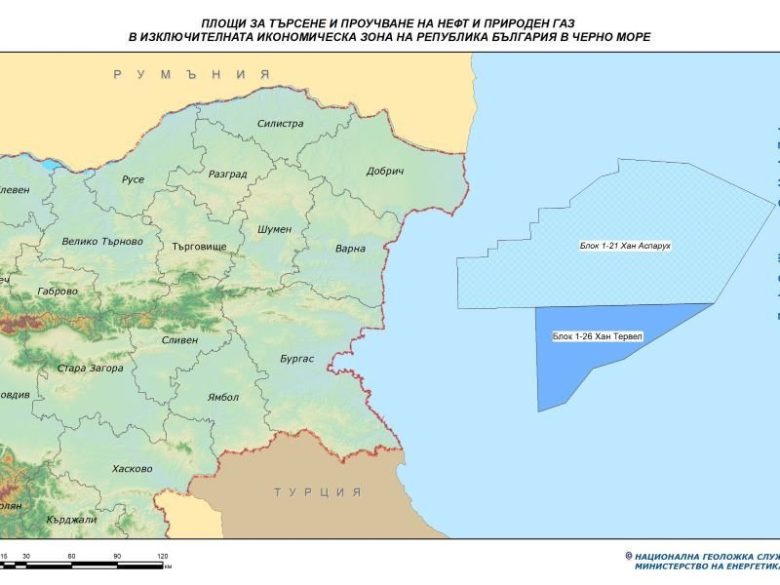 блок Хан Тервел карта
