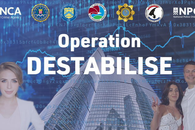 операция Дестабилизация, пране на пари