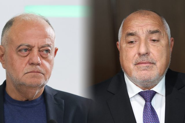 Атанас Атанасов, Бойко Борисов, колаж