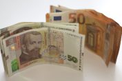 пари, банкноти, лев, евро