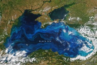 Черно море, НАСА